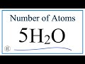 Chemical Formulas and Water Molecules