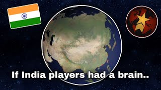 Rise of Nations but the india player knows what he is doing..
