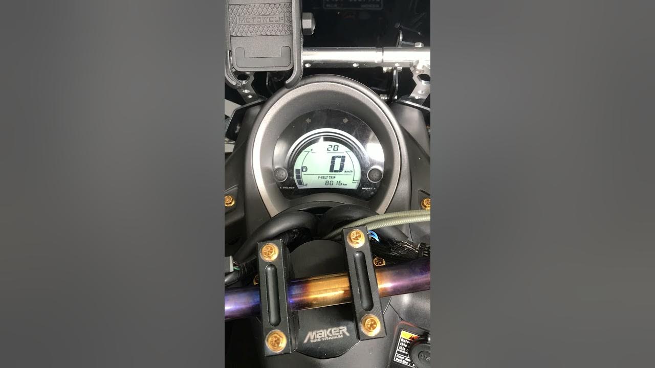 Reset oil reading for nmax odometer YouTube