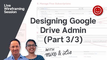 Designing Google Drive Admin (Part 3/3) - Wireframing with Balsamiq