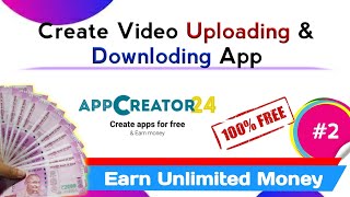 AppCreator 24 Tamil | Appcreator24 Tutorial | Make app like sharechat | Create Video Uploading App