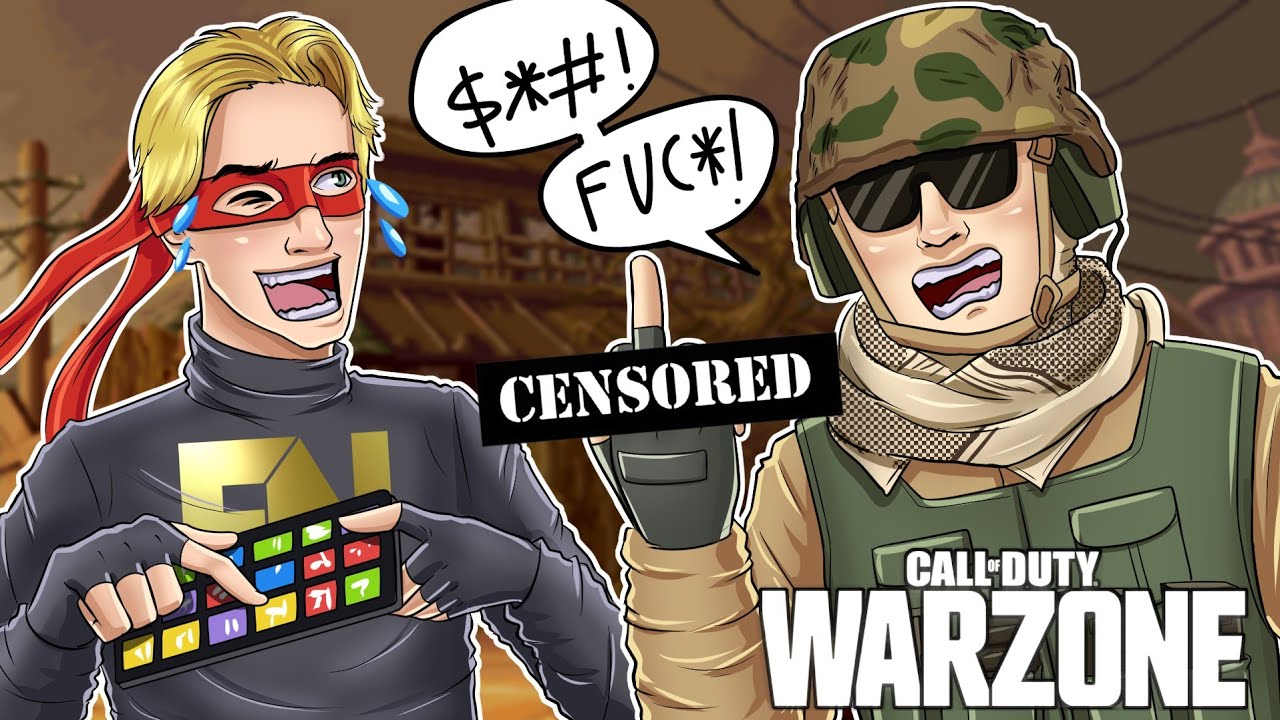Warzone but we piss off Brody using my soundboard