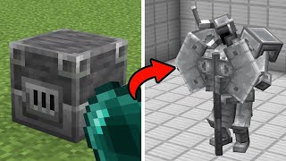 What's inside secret mobs and blocks in Minecraft?