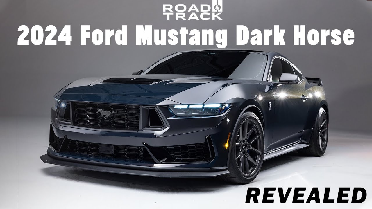 2024 Ford Mustang Dark Horse A New Mustang Arrives. Exterior