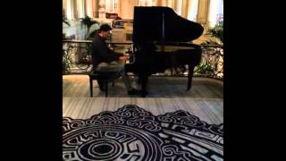 Video thumbnail of "Piano Blues in C-Dur"