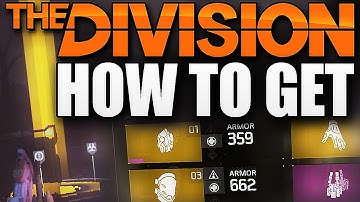 The Division - HOW TO GET HIGH END GEAR TO DROP !!
