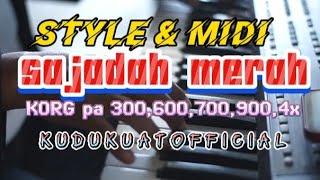 SAJADAH MERAH style & Midi KORG series