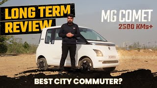 MG Comet EV After 2500 Kms  Long Term Review  Best Electric Car In India?