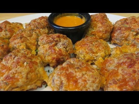 Classic Sausage and Cheese Balls - QUICK AND EASY