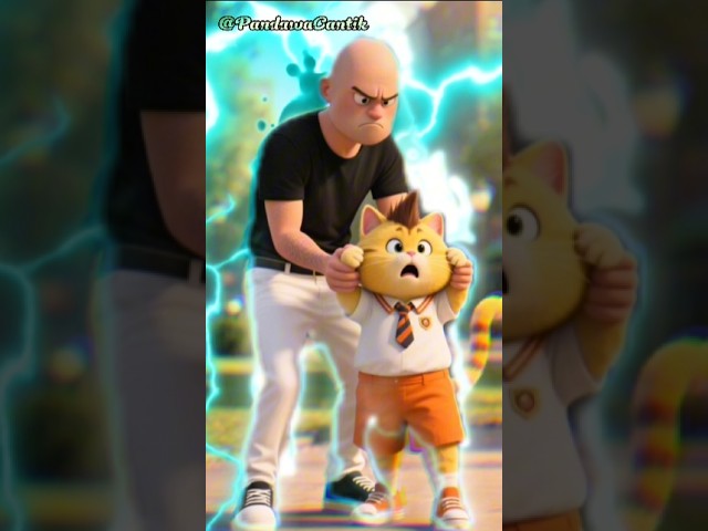 Anak kucing gak Sopan #lucu #comedy #kucing #shortvideo #funny