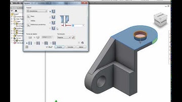 Autodesk Inventor   Ejercicio de Extrusión en corte