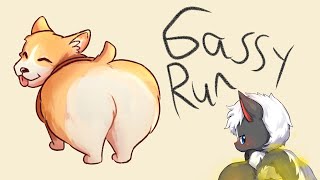 Gassy Run Gameplay Corgi Fart Ad