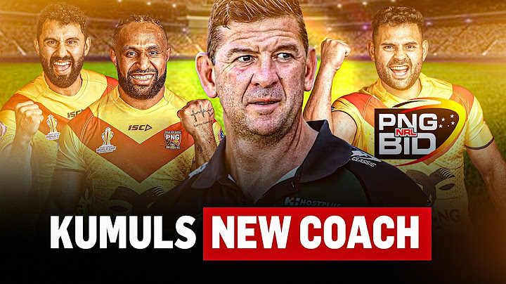 PNG Kumuls Appointed Jason Demetriou as New Head Coach