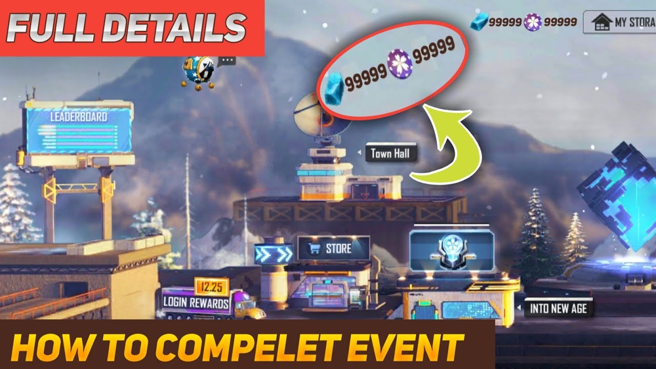 Free Fire New Age Event Today Full Details || Today Event Free Fire || How To Compelet New Age Event