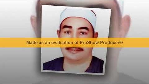 الشيخ الطبلاوى ـ أواخر سورة الحج و أوائل سورة المؤمنون و أواخرها