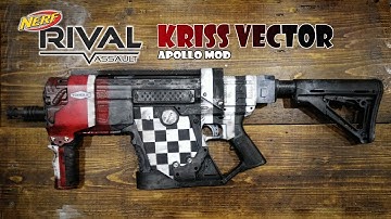 Nerf Kriss Vector | NERF RIVAL APOLLO MOD by X-ILED878