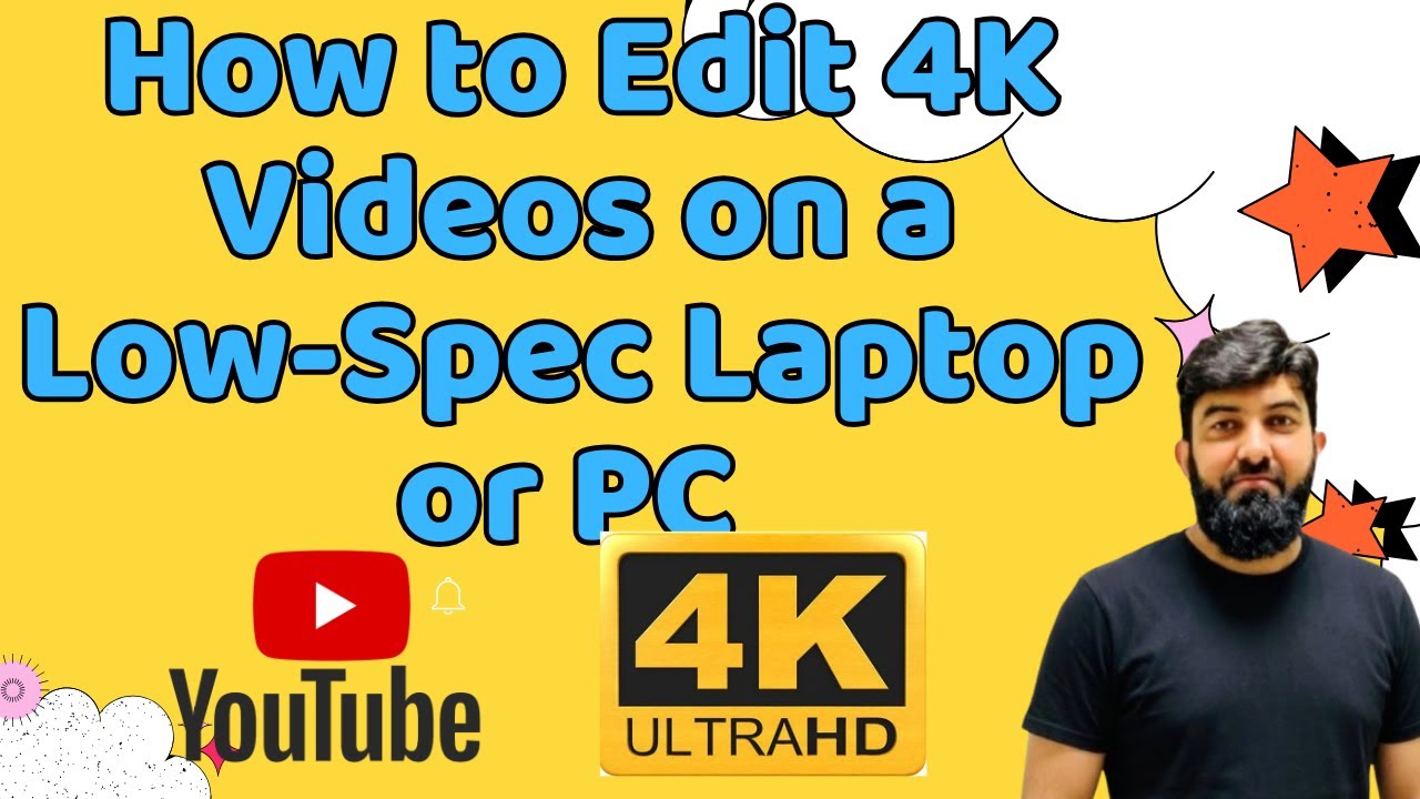 How to Edit 4K Videos on a Low‑Spec Laptop or PC with Filmora | Smooth ...
