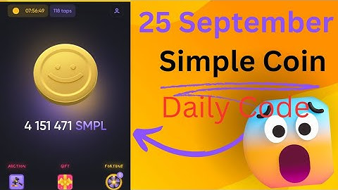 The Must-Watch Short History of Bitcoin and Crypto  Simple Coin Daily Code 25 September |Free code
