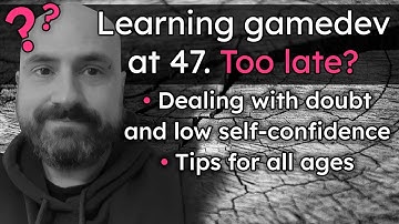Learning gamedev at 47. Too late? - GDevelop