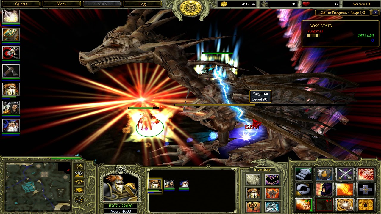 The Chosen ones chapter 9 Hardcore part 3/3 Yurgimar WC3