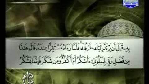 سورة النمل الشيخ توفيق الصائغ