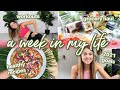 WEEK IN MY LIFE VLOG: gym routine, grocery haul, healthy recipes, BTS & 2021 goals!