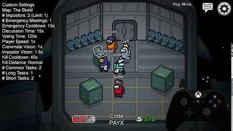 using controller in among us