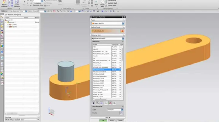 NX 9 Tutorial 2 (Motion Simulation)