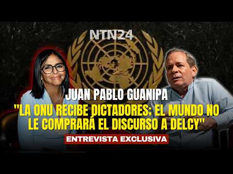 "The UN welcomes dictators; the world won't buy Delcy Rodríguez's narrative" Juan Pablo Guanipa