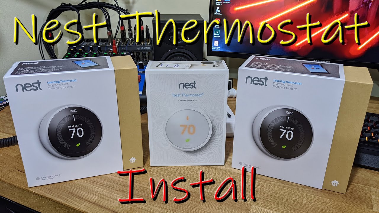 Google Nest Thermostat Install - Smart Home Series #2 