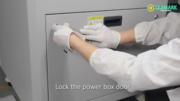 2021 New Seamark Xray smd component counter X1000 operation video