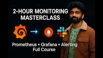 Full 2-Hour DevOps Masterclass (Prometheus + Grafana + Slack) Monitoring & Alerting in Real Life