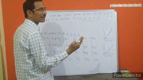 Finding Upper and Lower Riemann Sums of a function with respect to a given partition-Problem 1
