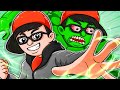 Nick Gym And Green Skin Virus - Scary Teacher 3D Hero Story