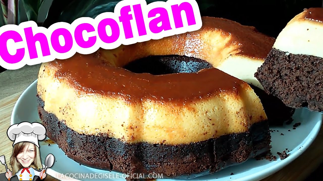 CHOCOFLAN - IMPOSSIBLE CAKE step by step easy recipe - YouTube