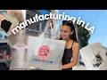 My First Time Manufacturing My Products In LA S Fashion District STUDIO VLOG 122 My First Time Manufacturing My Products In LA S Fashion District STUDIO VLOG 122