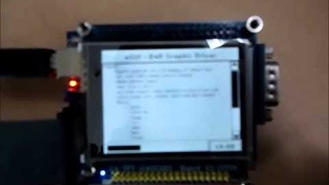 STM32Cube FSMC eGUI Demo
