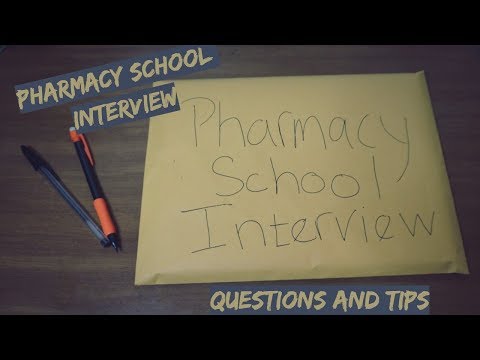 Pharmacy School Interview