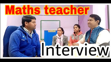 Maths #teacher interview | Hpsc pgt maths Interview | Selected in NVS Interview