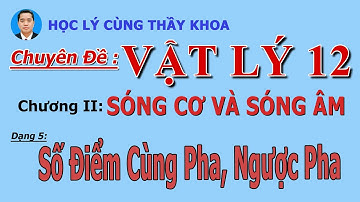 VL12-C.II-D5-MH5-SỐ ĐIỂM CÙNG PHA, NGƯỢC PHA TRÊN MỘT ĐOẠN THẲNG| Phạm Minh Khoa