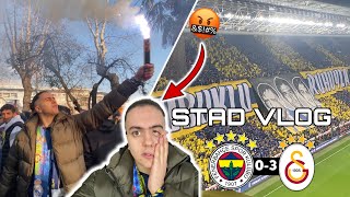 MAÇ SONU ÇOK AĞIR KONUŞTUM! 🤬😱 | Fenerbahçe 0 - 3 Galatasaray DERBİ STAD VLOG