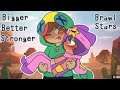 Bigger better stronger meme brawl starsleon x sandy