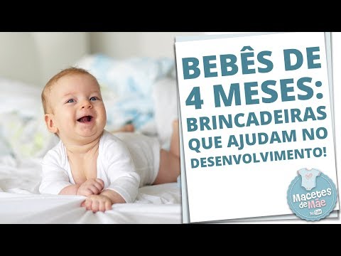 BRINCADEIRAS E ATIVIDADES PARA DIVERTIR E DESENVOLVER BEBÊS DE 4 MESES | MACETES DE MÃE