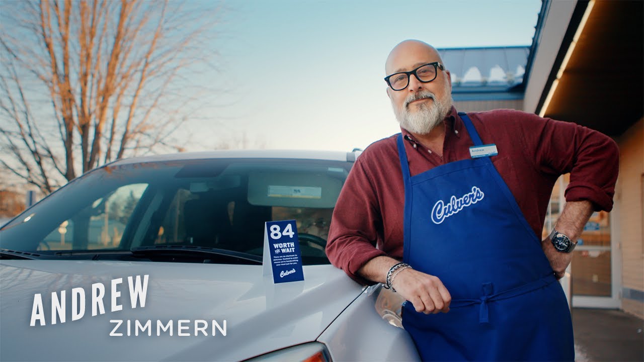 Serving Up Smiles Andrew Zimmern Visits the Original Culver’s Culver