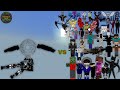 King Null vs Random Op Godly Bosses | Minecraft Bedrock | MobBattle | Part 1