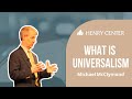 Michael McClymond on Universalism
