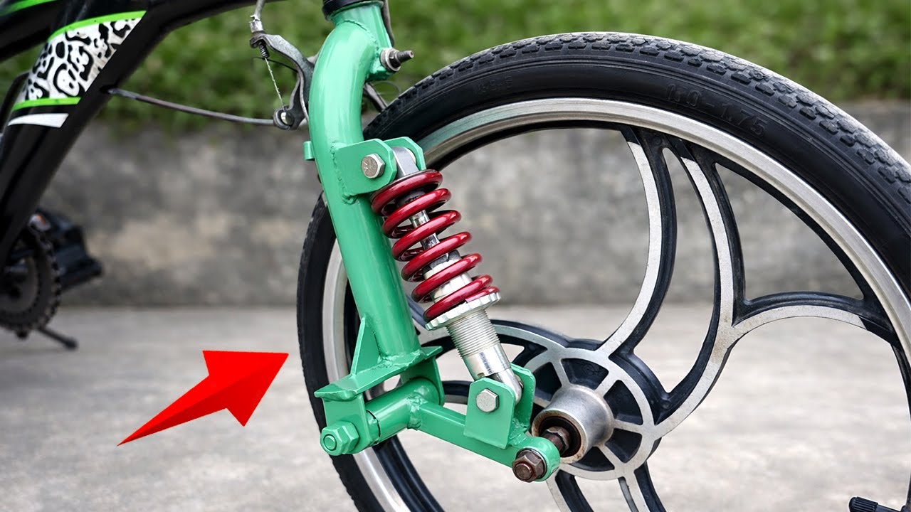 Ваш велосипед будет ездить плавно до конца своей жизни! Идея создания велосипедного амортизатора.