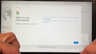 how to sign-in to a staff chromebook
