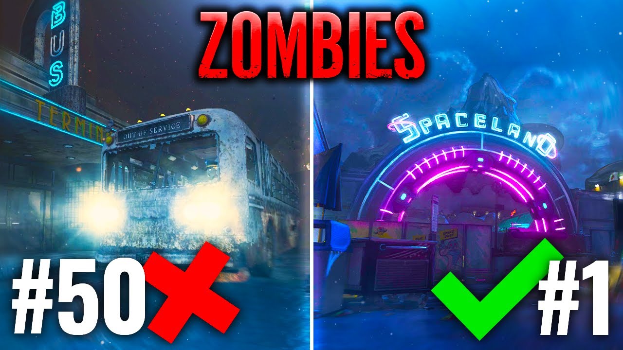CLASSEMENT de TOUTES les MAPS ZOMBIES de CALL OF DUTY, de la PIRE à la MEILLEURE 🧟‍♂️ (59 MAPS !)