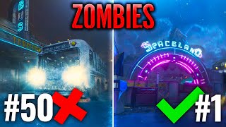 CLASSEMENT de TOUTES les MAPS ZOMBIES de CALL OF DUTY, de la PIRE à la MEILLEURE 🧟‍♂️ (59 MAPS !)